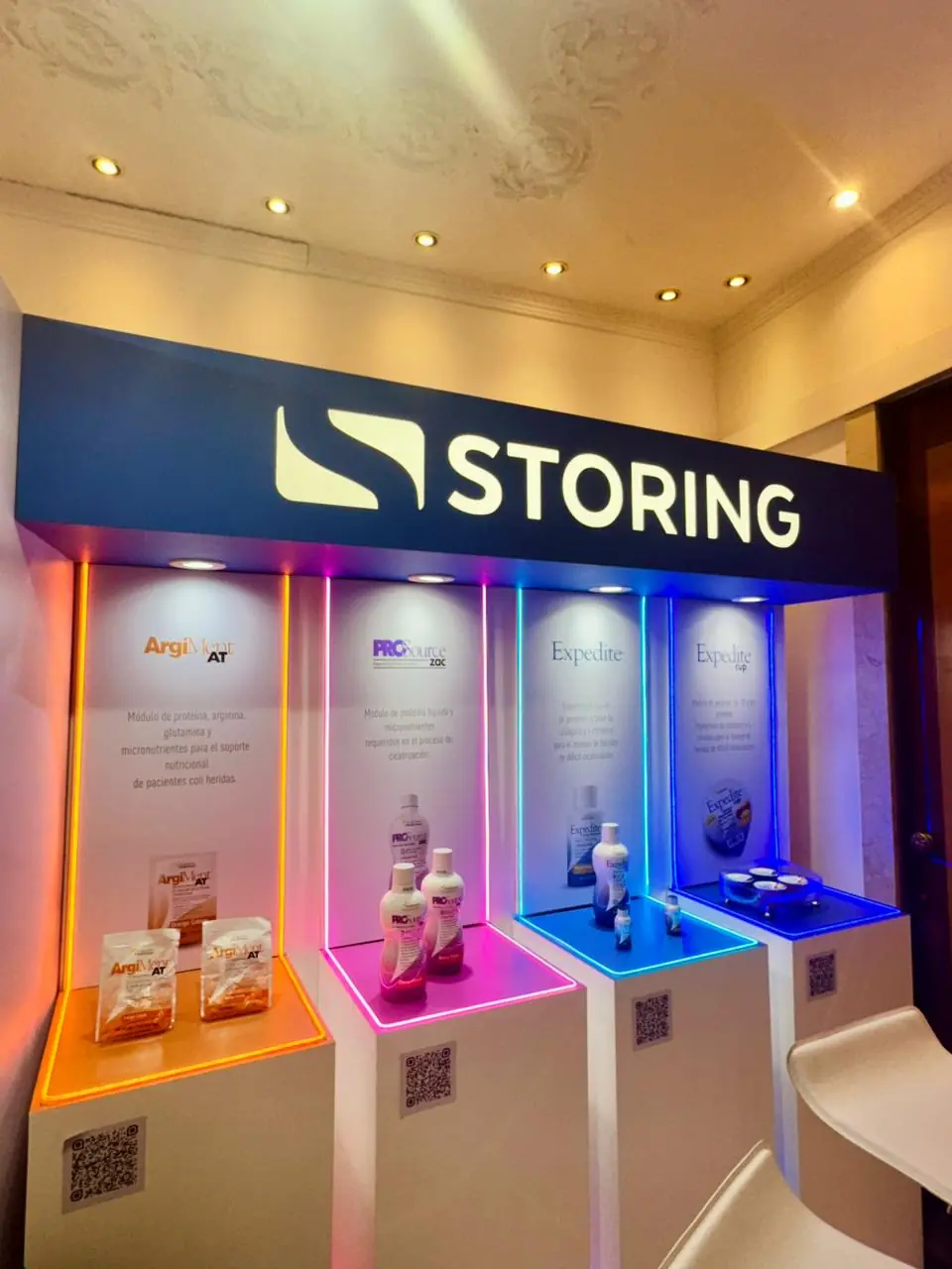 Foto 3 de «Storing Medical participó como patrocinador en el Congreso COMLHEI 2025»